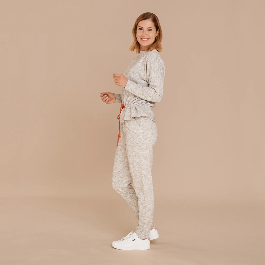 Layla, Grau gemustert, large