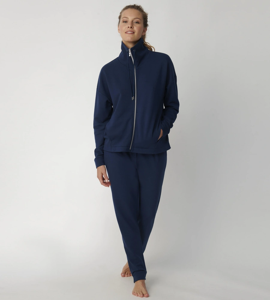 Thermal, Bleu foncé, large