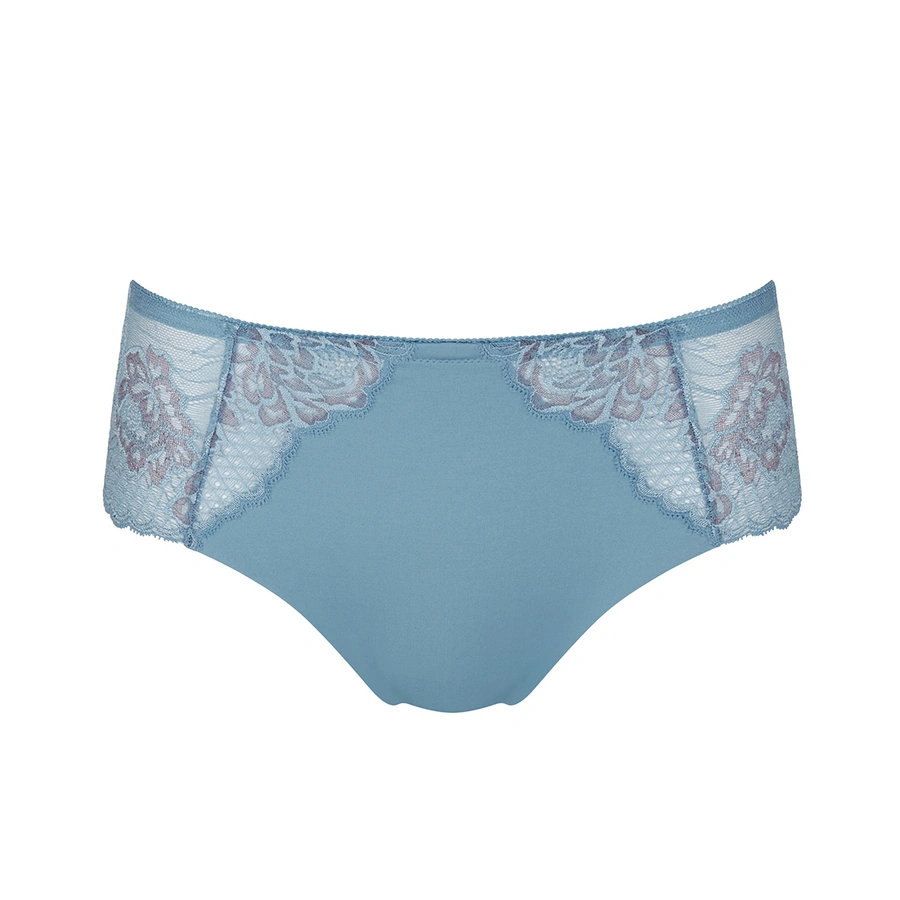 Wild Peony Florale, Bleu ciel, large