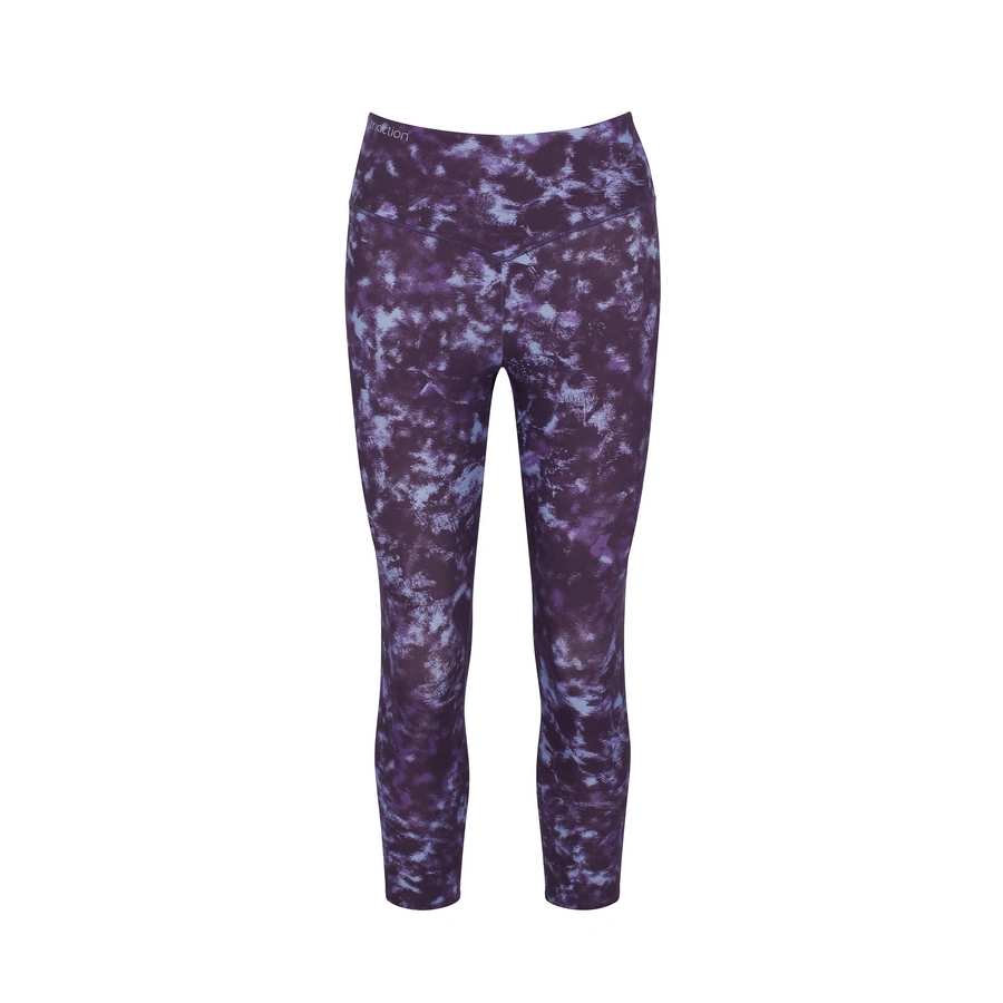 Triaction, Violet avec motifs, large
