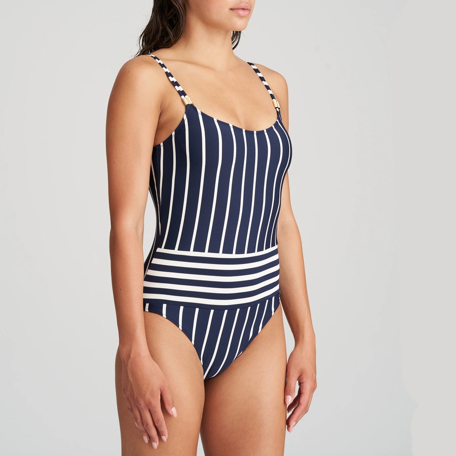 Cadiz, Bleu avec motifs, large