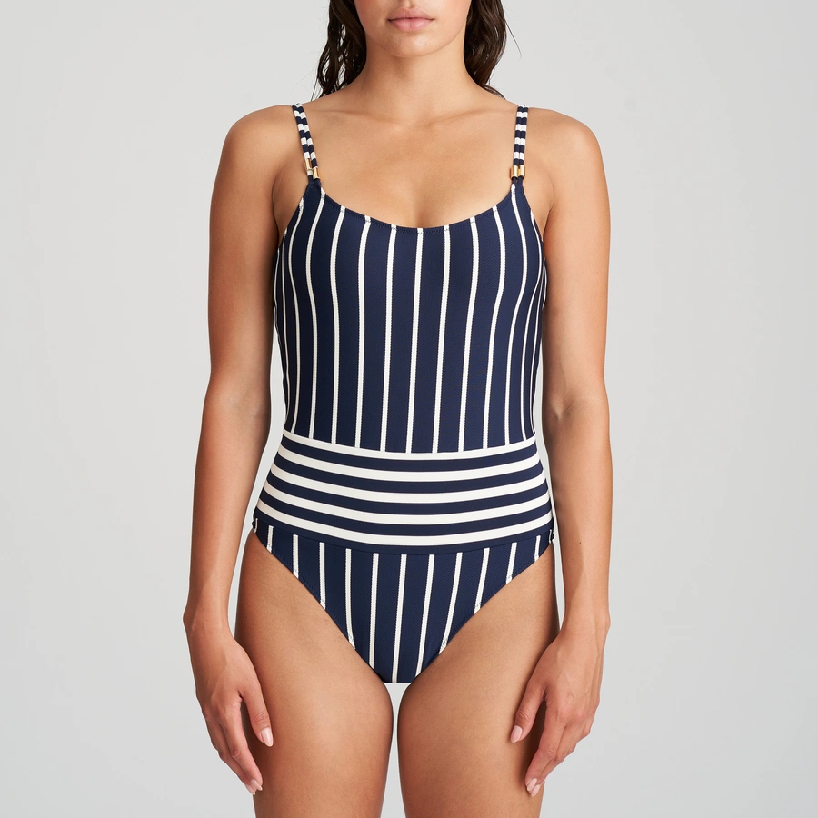Cadiz, Bleu avec motifs, large