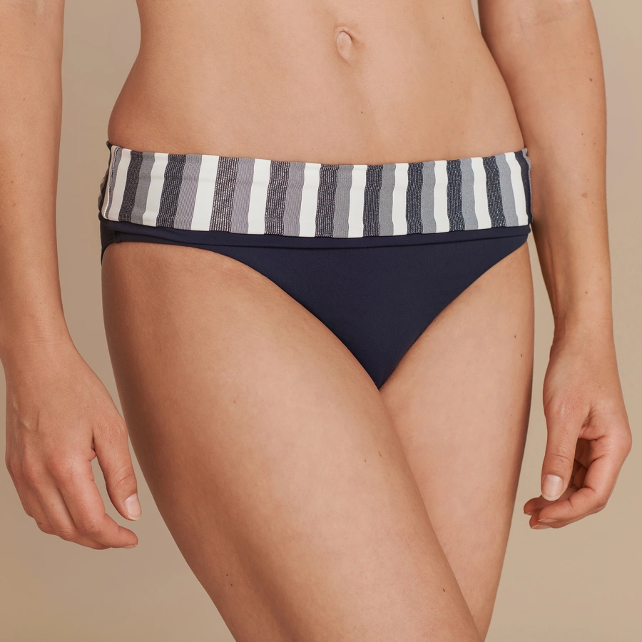 Mesa, Bleu avec motifs, large