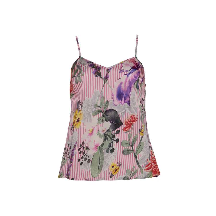 Malika, Pink gemustert, large