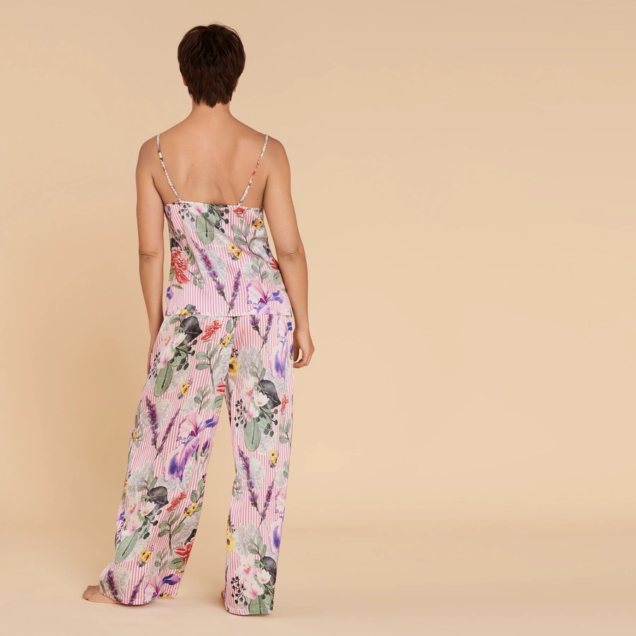 Malika, Pink gemustert, large