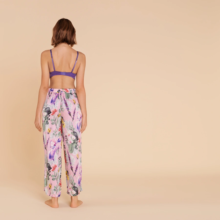 Malika, Pink gemustert, large
