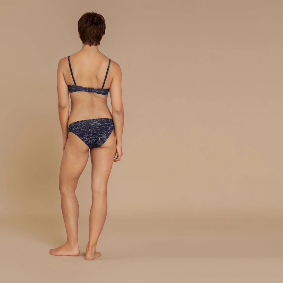 Sexy Comfort, Blau gemustert, large
