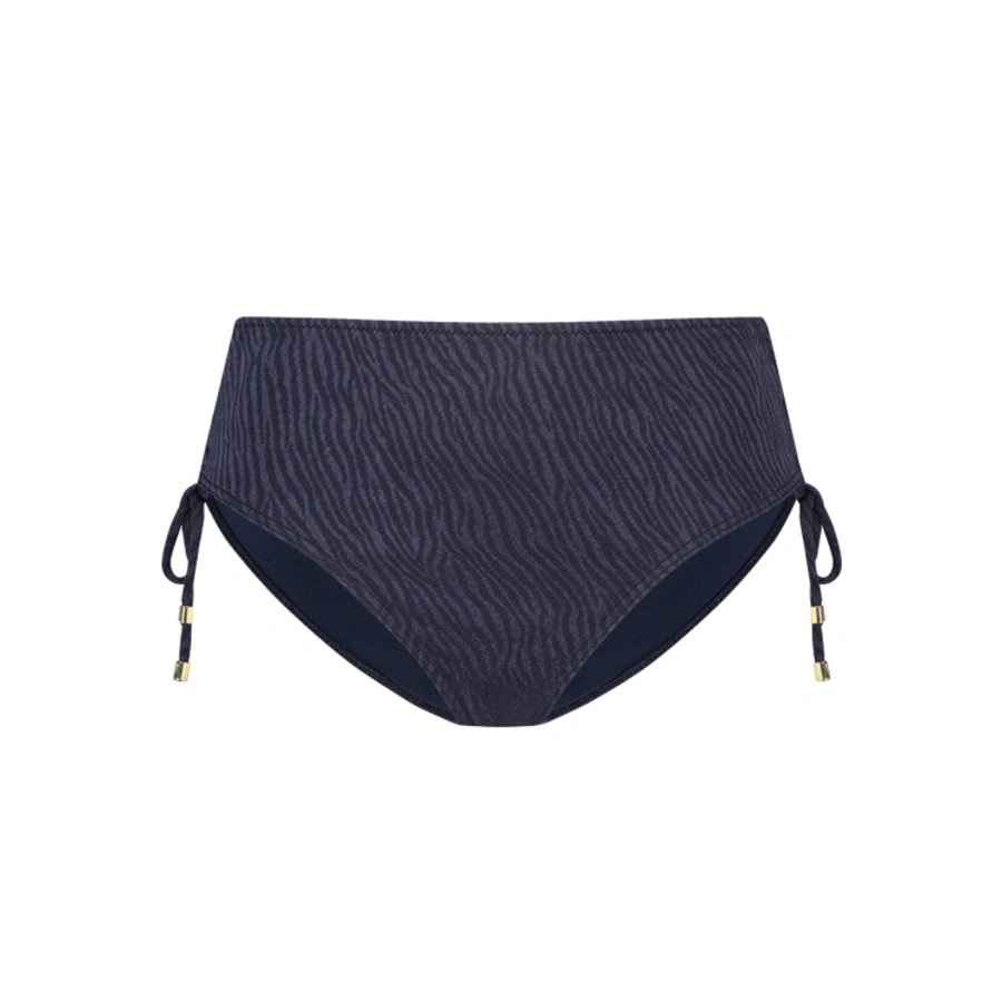 Midnight Zebra, Bleu avec motifs, large