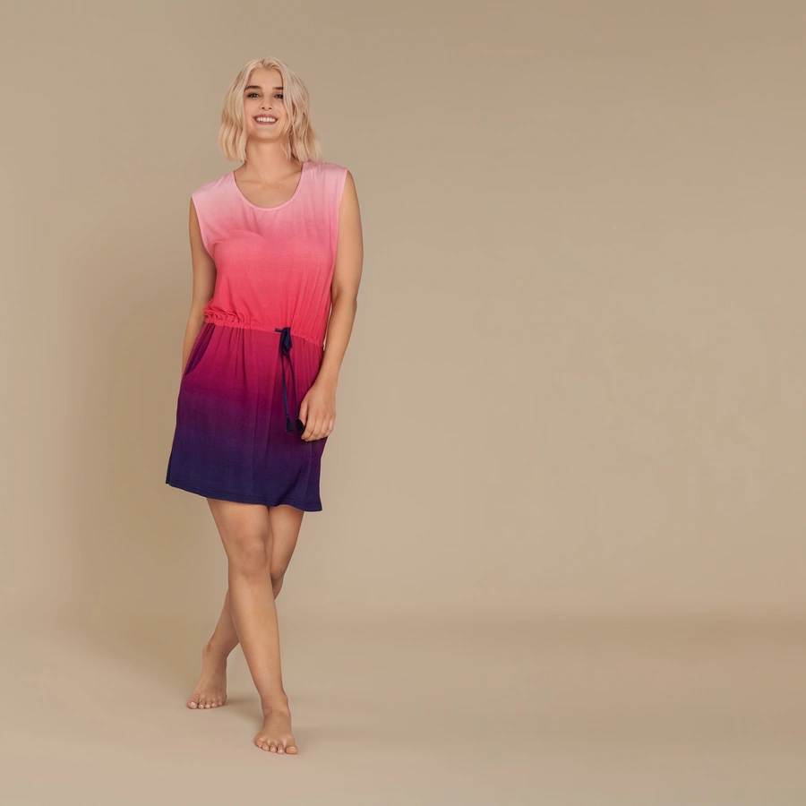 Madras, Pink gemustert, large