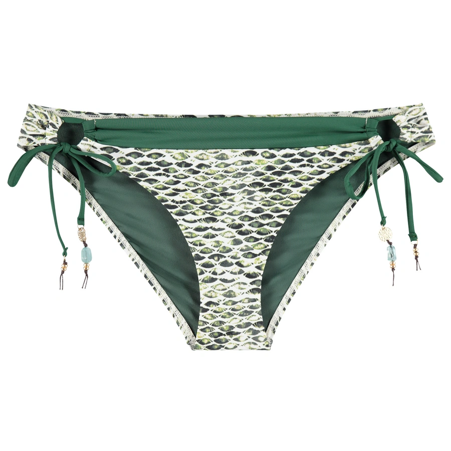 Masai, Vert avec motifs, large