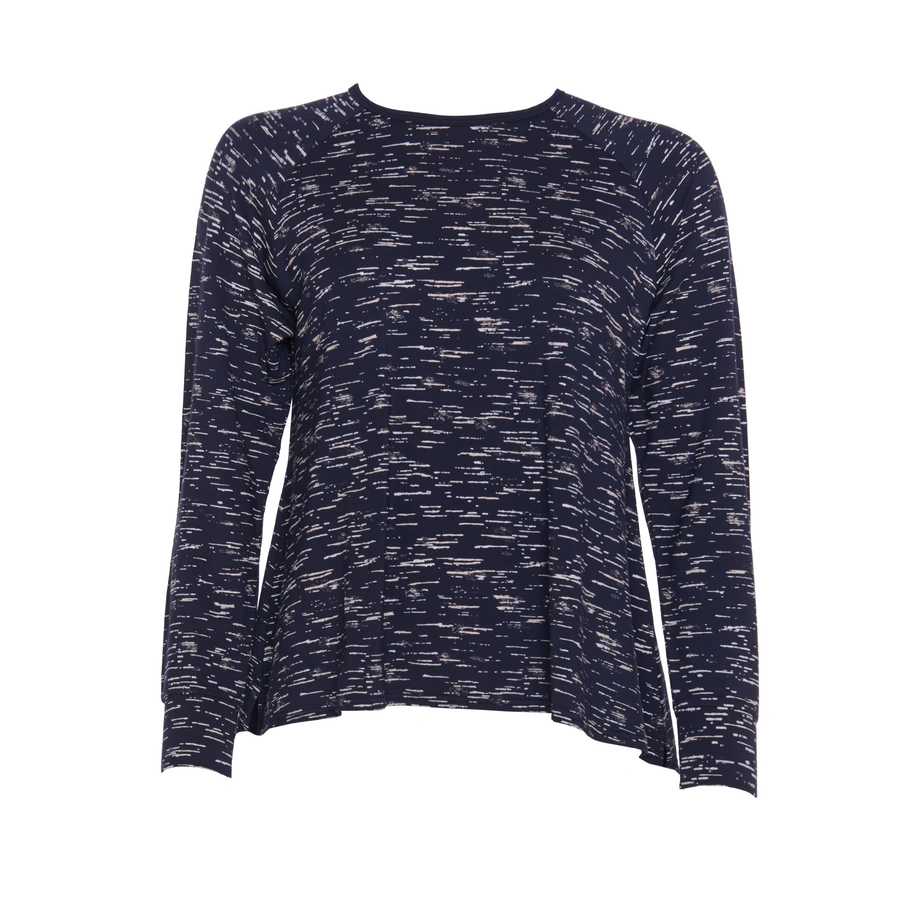 Malu, Blu con motivo, large
