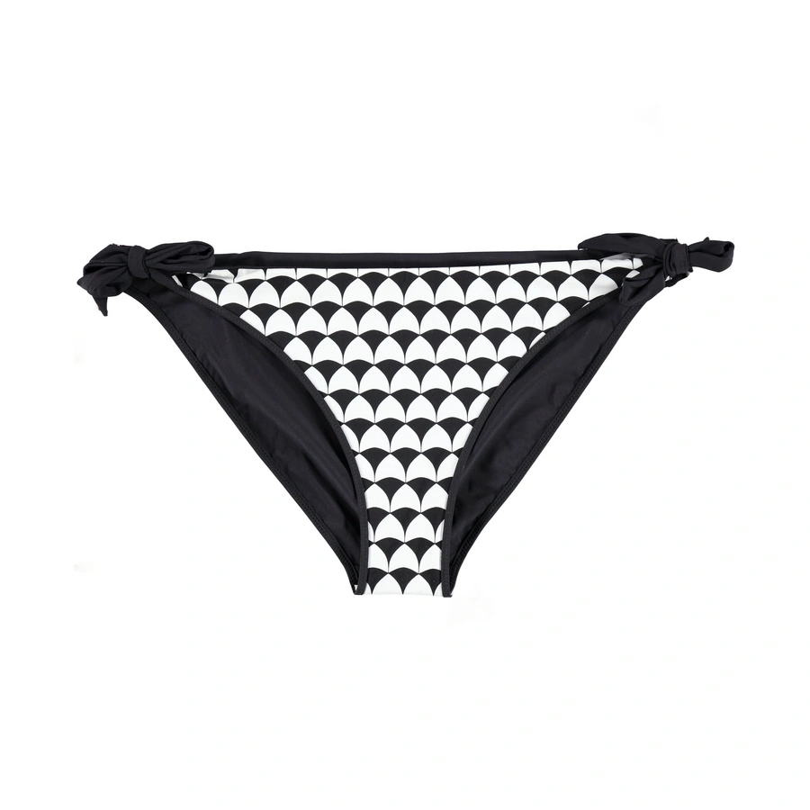 Summer In Cannes, Schwarz gemustert, large