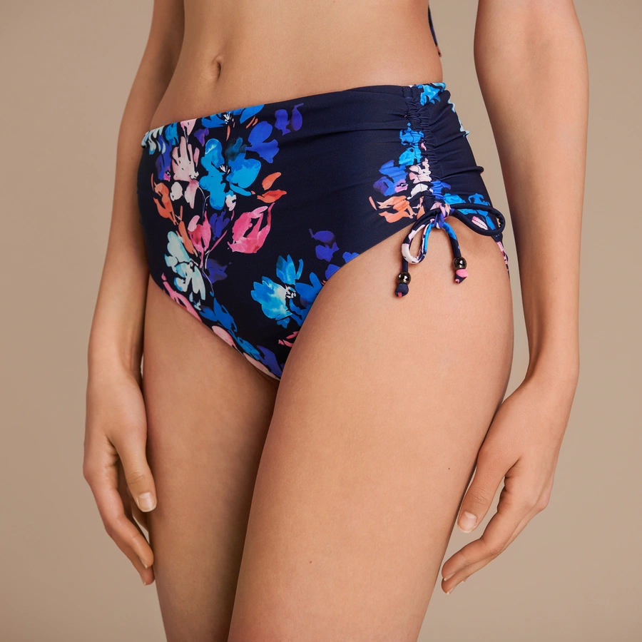 Maringa, Bleu avec motifs, large