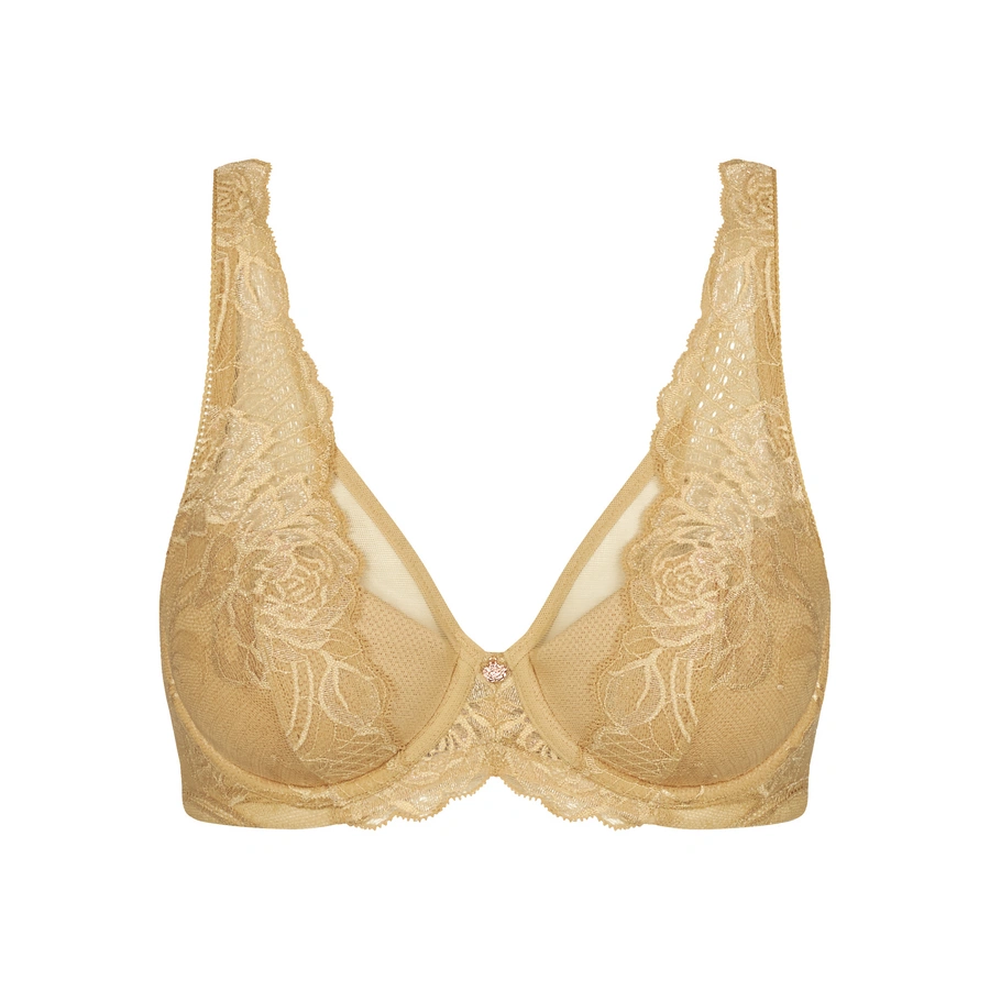 Wild Peony Florale, Gold, large
