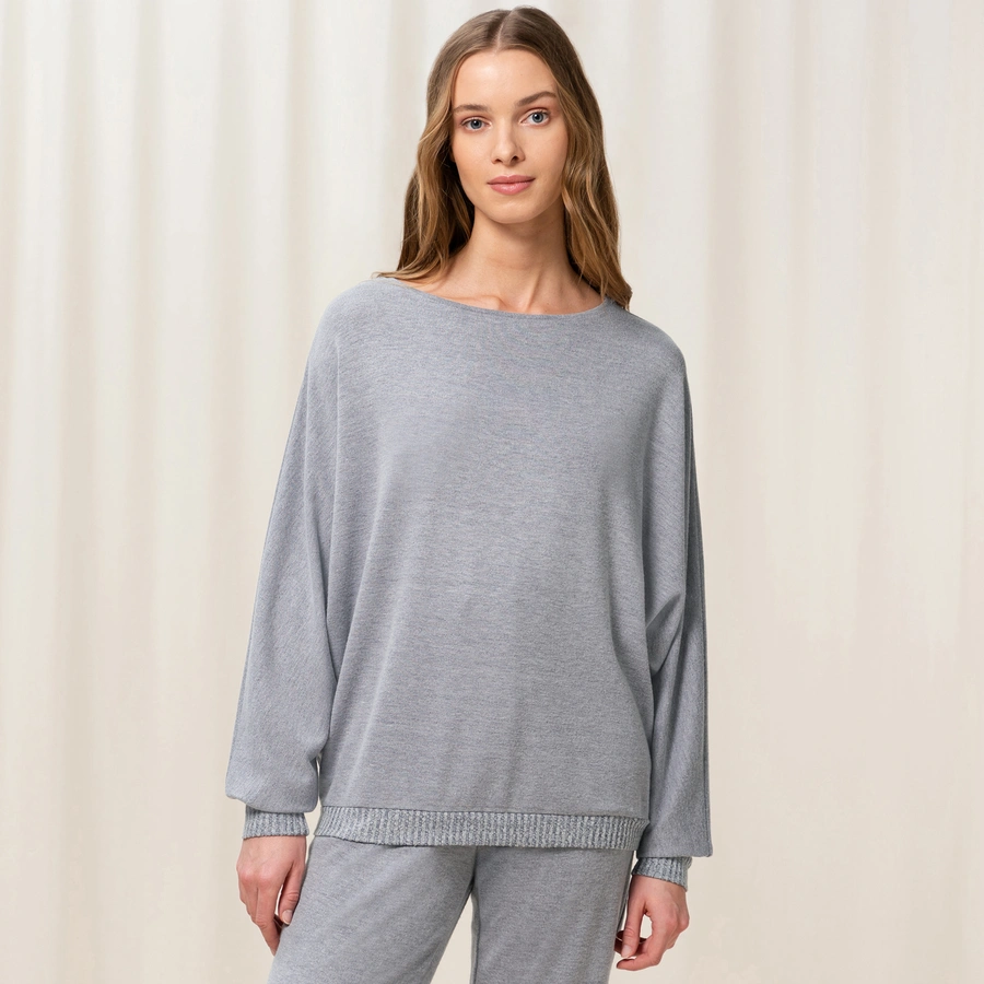 Thermal, Gris avec motifs, large