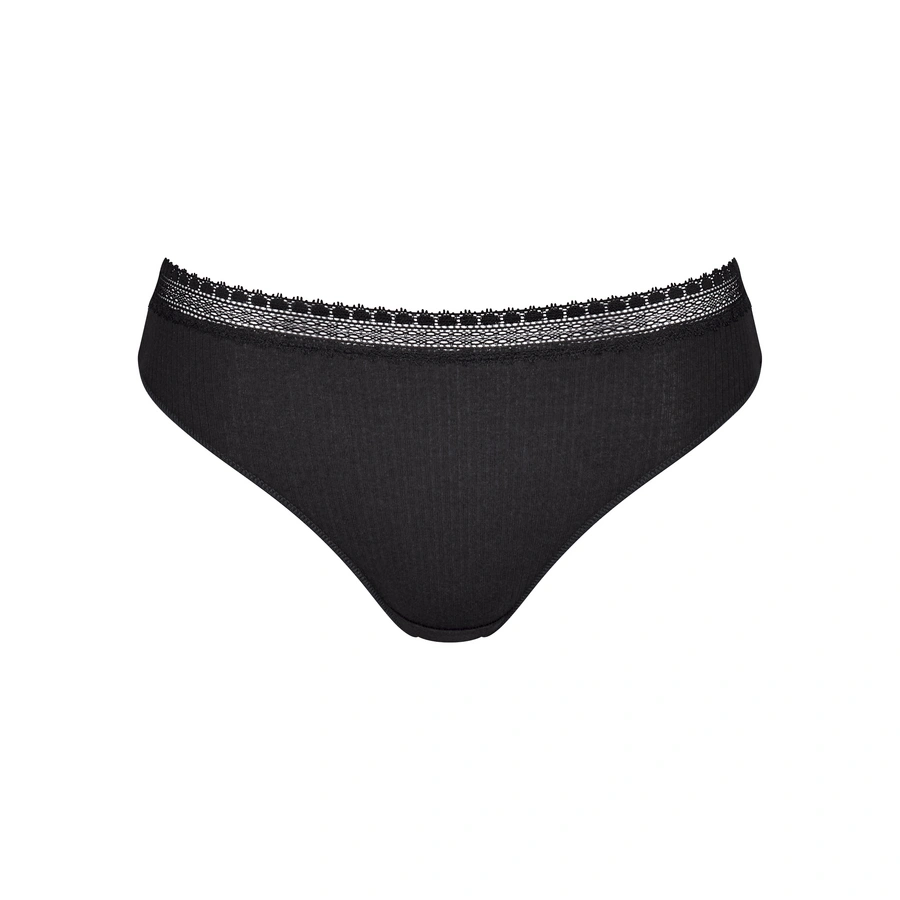 Go Ribbed, Nero, large