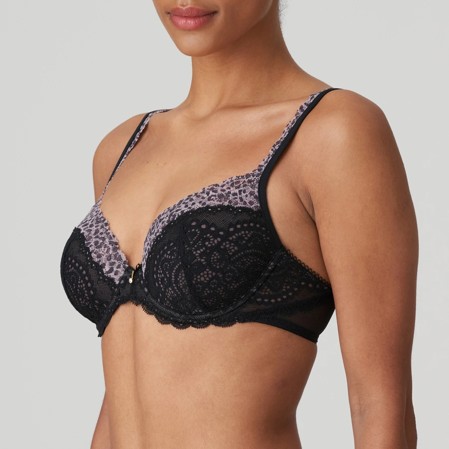 Coely, Schwarz gemustert, large