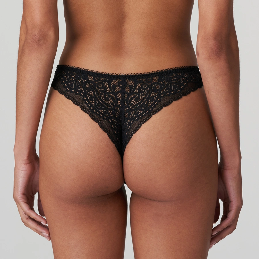 Coely, Noir avec motif, large
