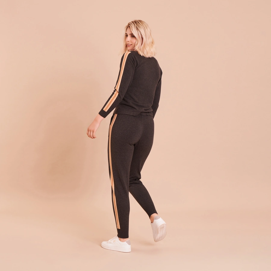Nina, Grau gemustert, large