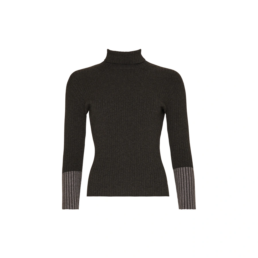 Naida, Gris avec motifs, large