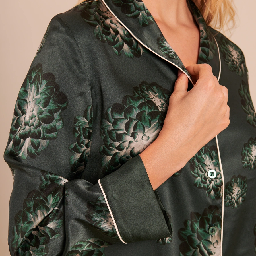 Norma, Verde con motivo, large