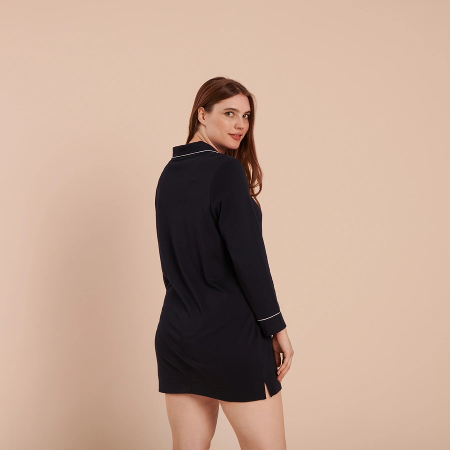 Noemi, Bleu foncé, large