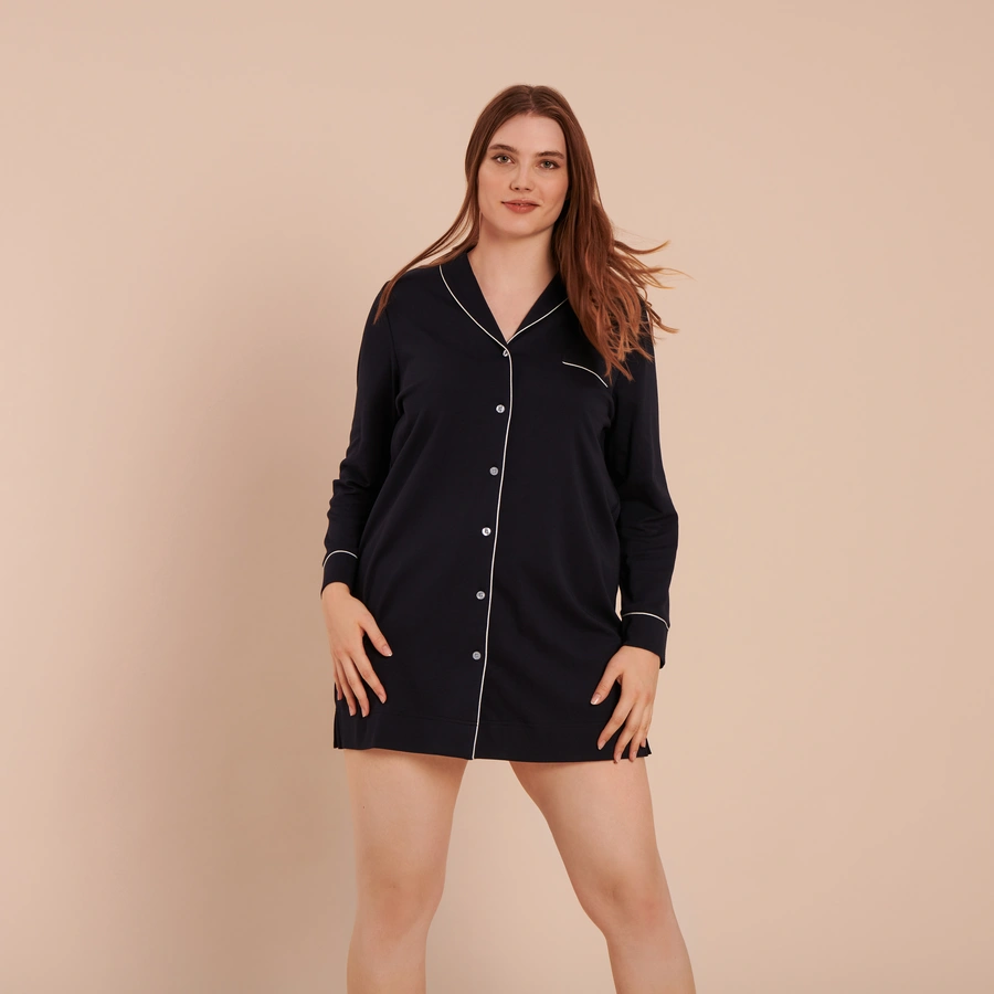 Noemi, Bleu foncé, large