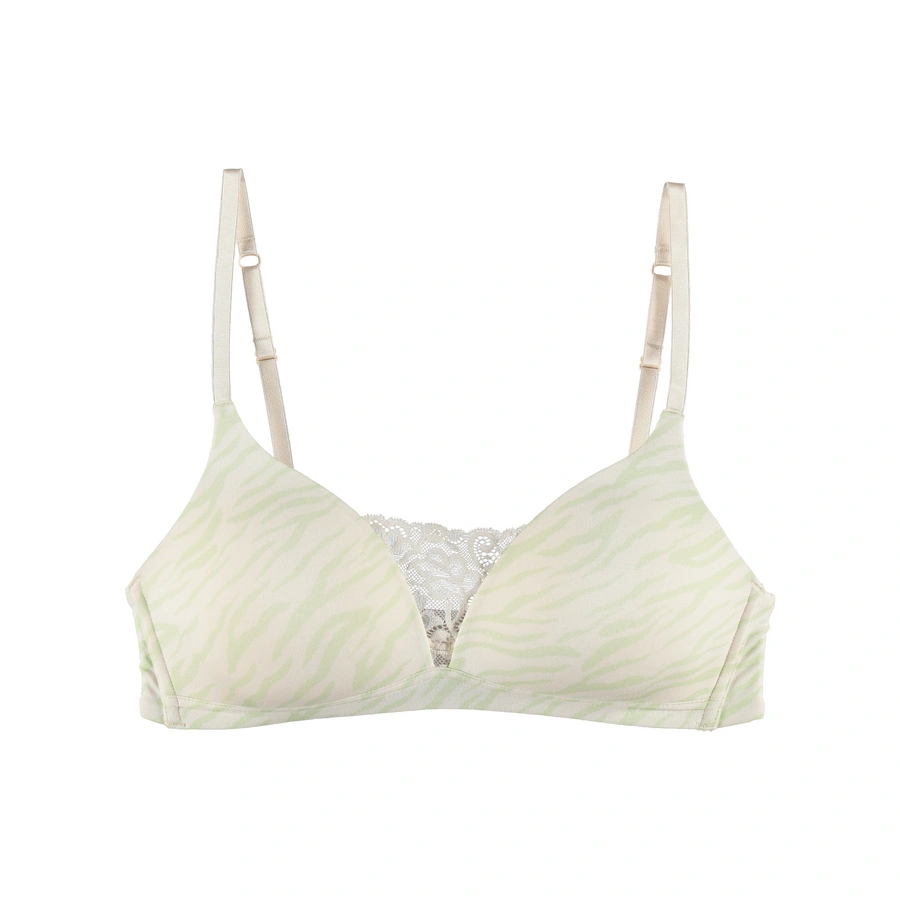 Eila, Vert avec motifs, large