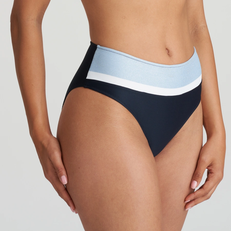 Sitges, Bleu avec motifs, large