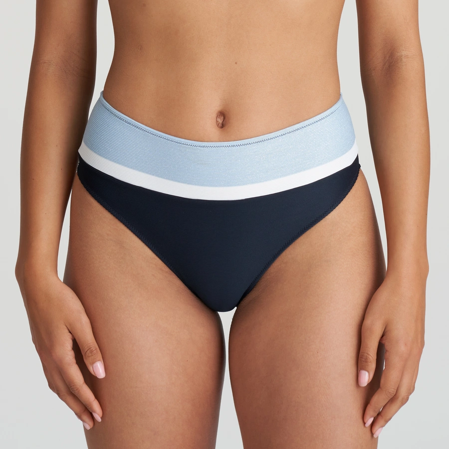 Sitges, Bleu avec motifs, large