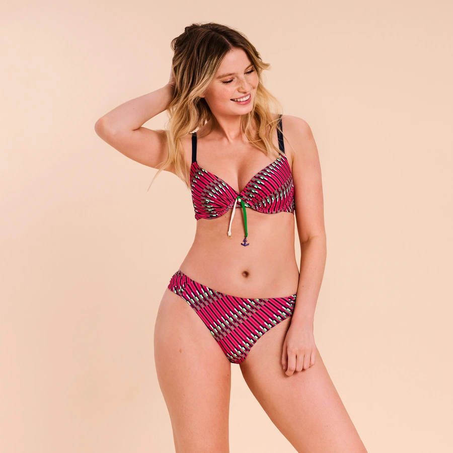 Oda, Pink avec motifs, large