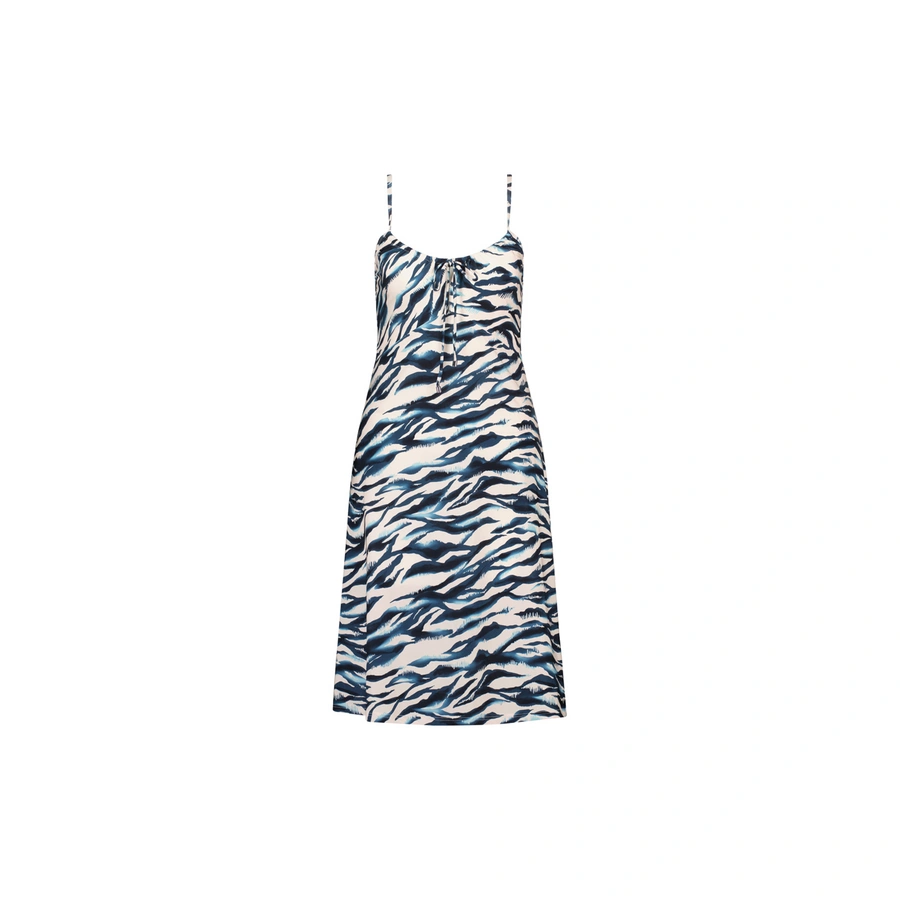 Wavy Water, Blu con motivo, large