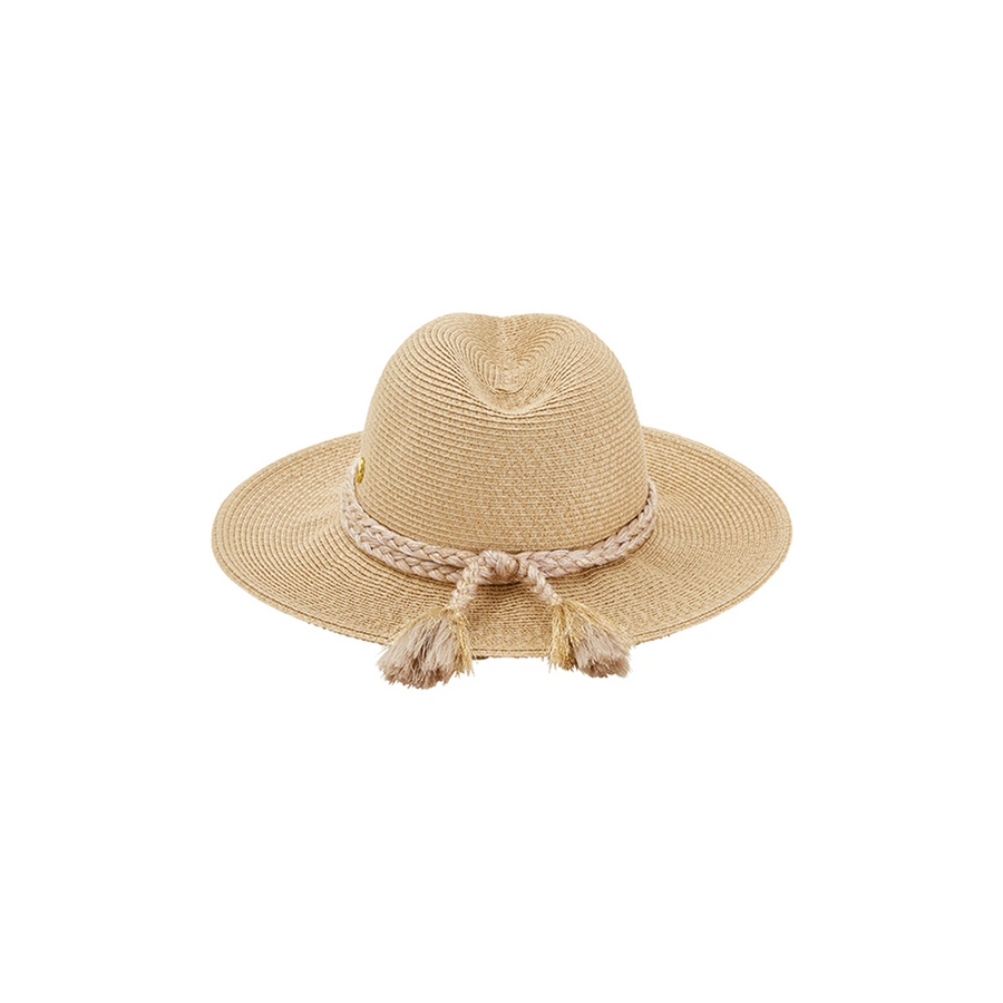 Collapsible Fedora, Gold, large