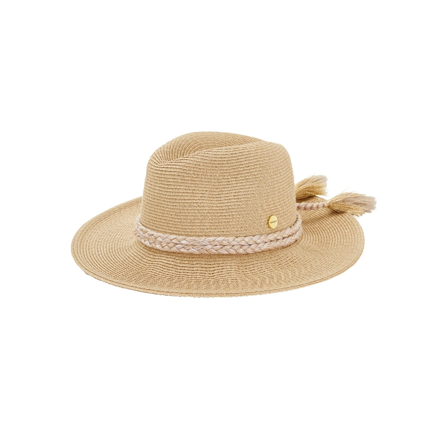 Collapsible Fedora, Gold, large