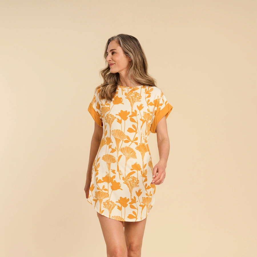 Riley, Giallo con motivo, large