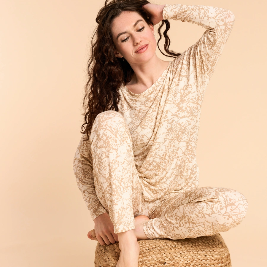 Rimona, Beige gemuster, large