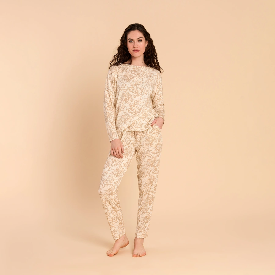 Rimona, Beige gemuster, large