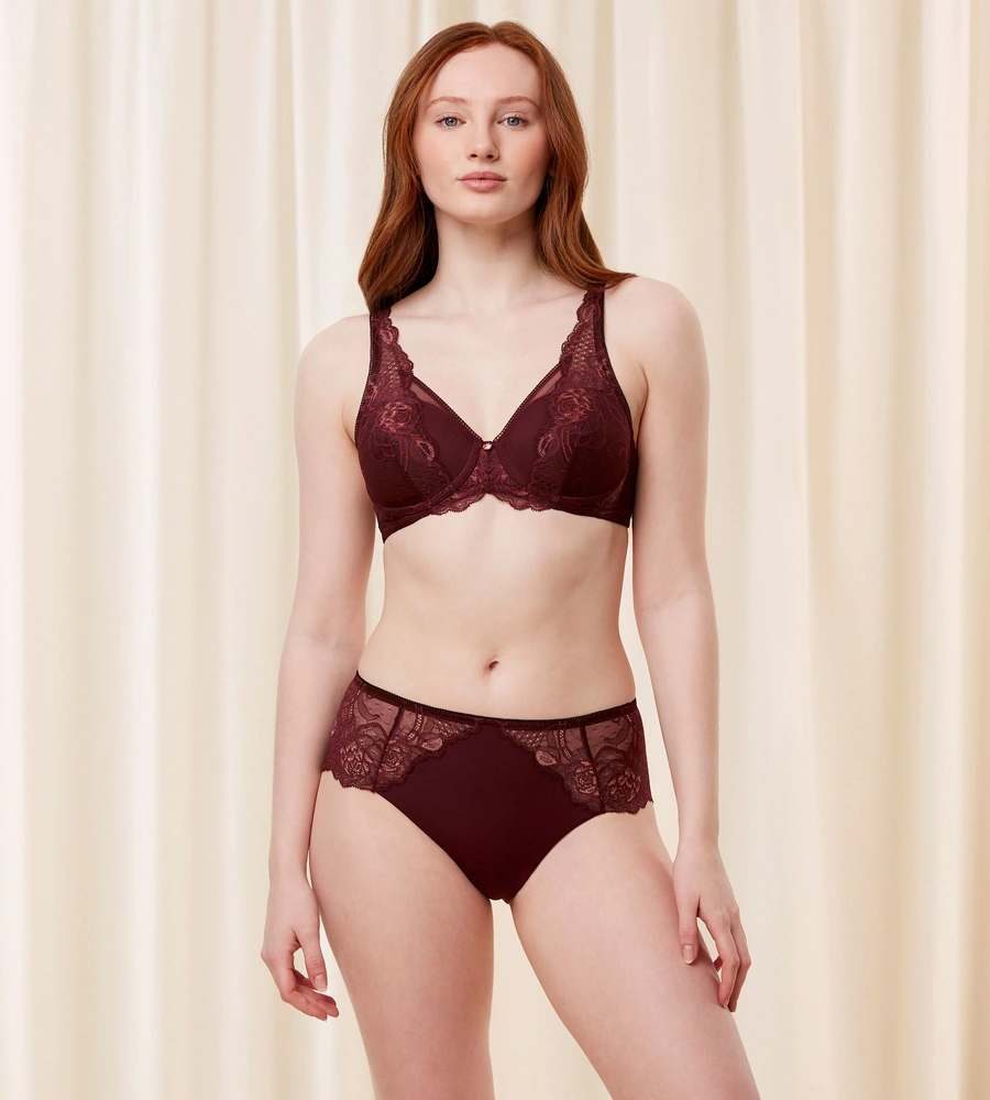 Wild Peony Florale, Marrone, large