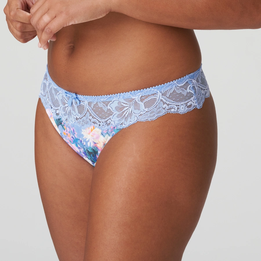 Madison, Bleu ciel avec motifs, large