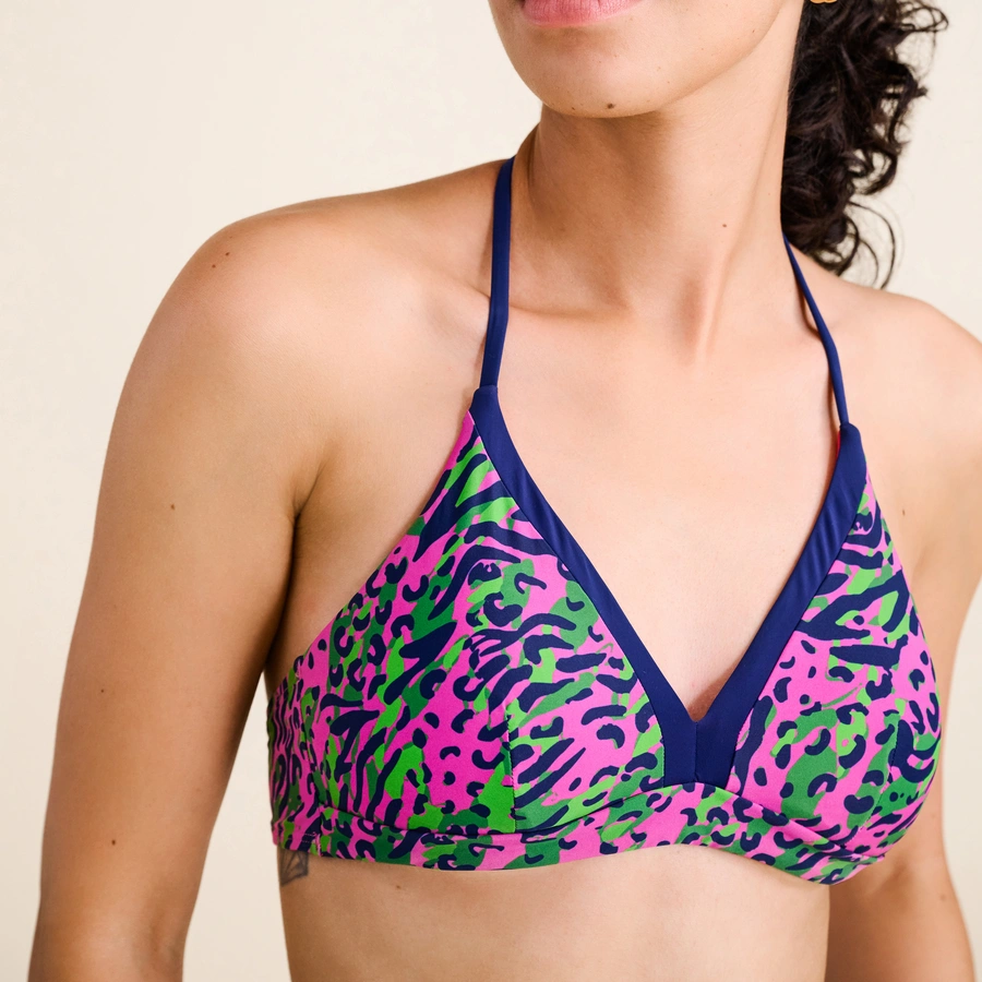 Amalfia, Pink gemustert, large