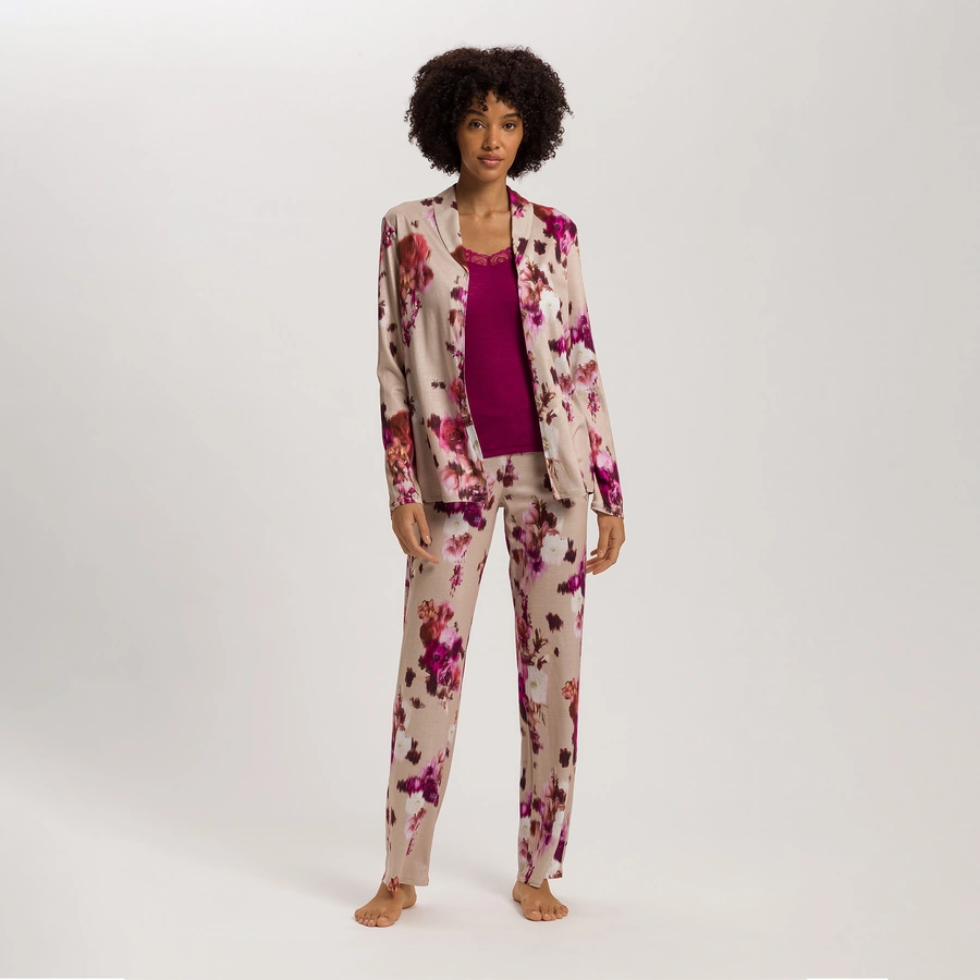 Olivia, Pink avec motifs, large