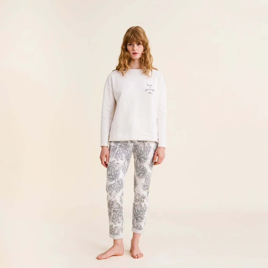Anouk, Natur gemustert, large