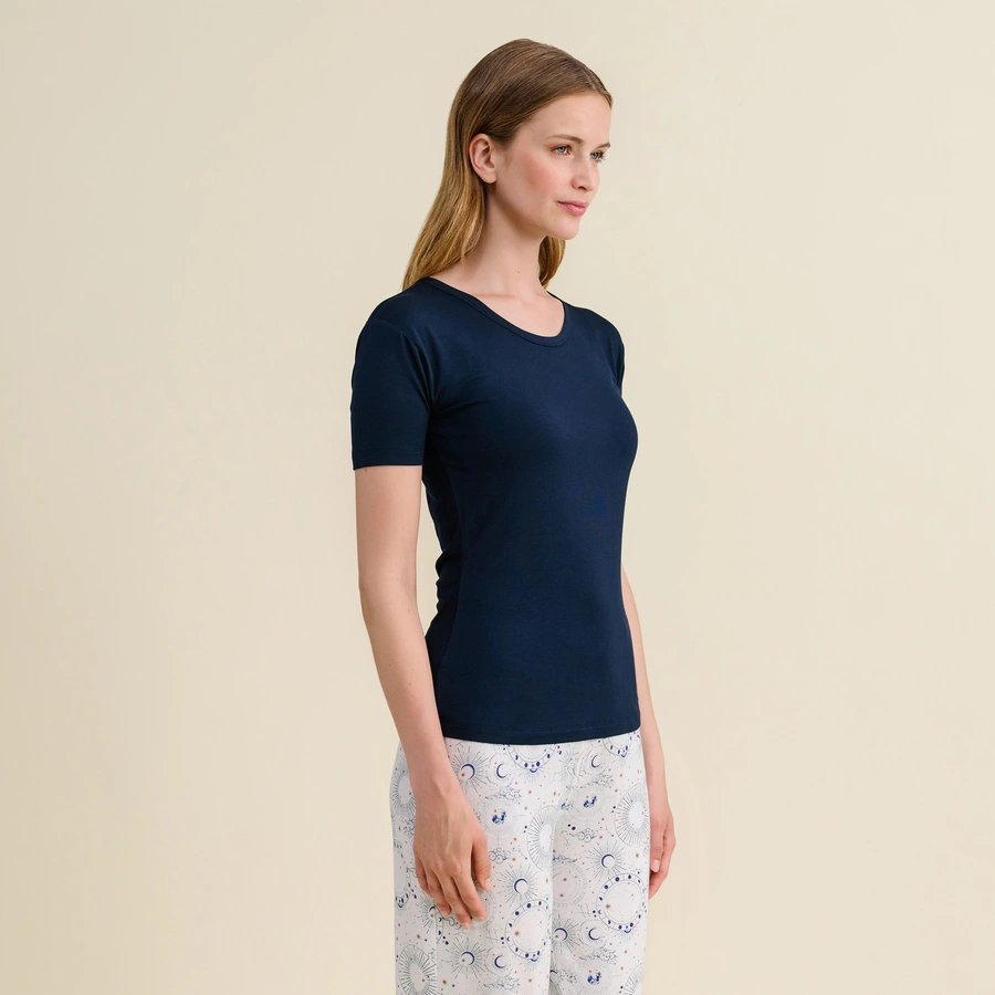 Bahira, Bleu foncé, large