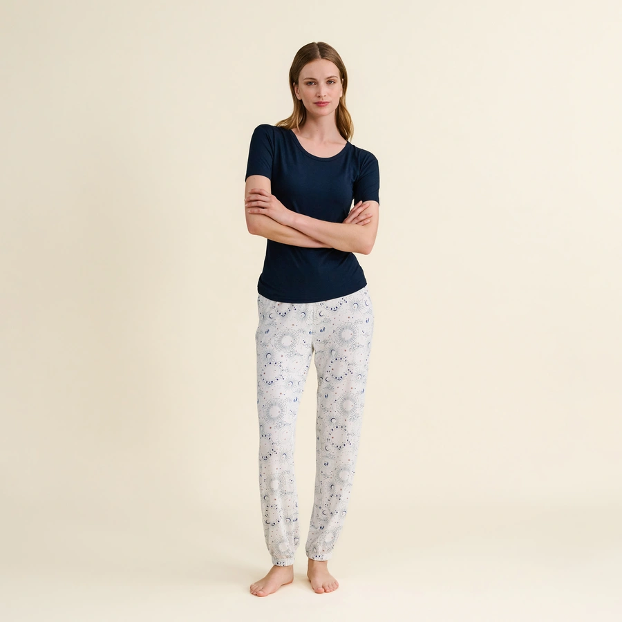 Bahira, Bleu foncé, large