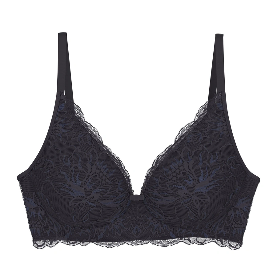 Amourette Charm, Blau gemustert, large