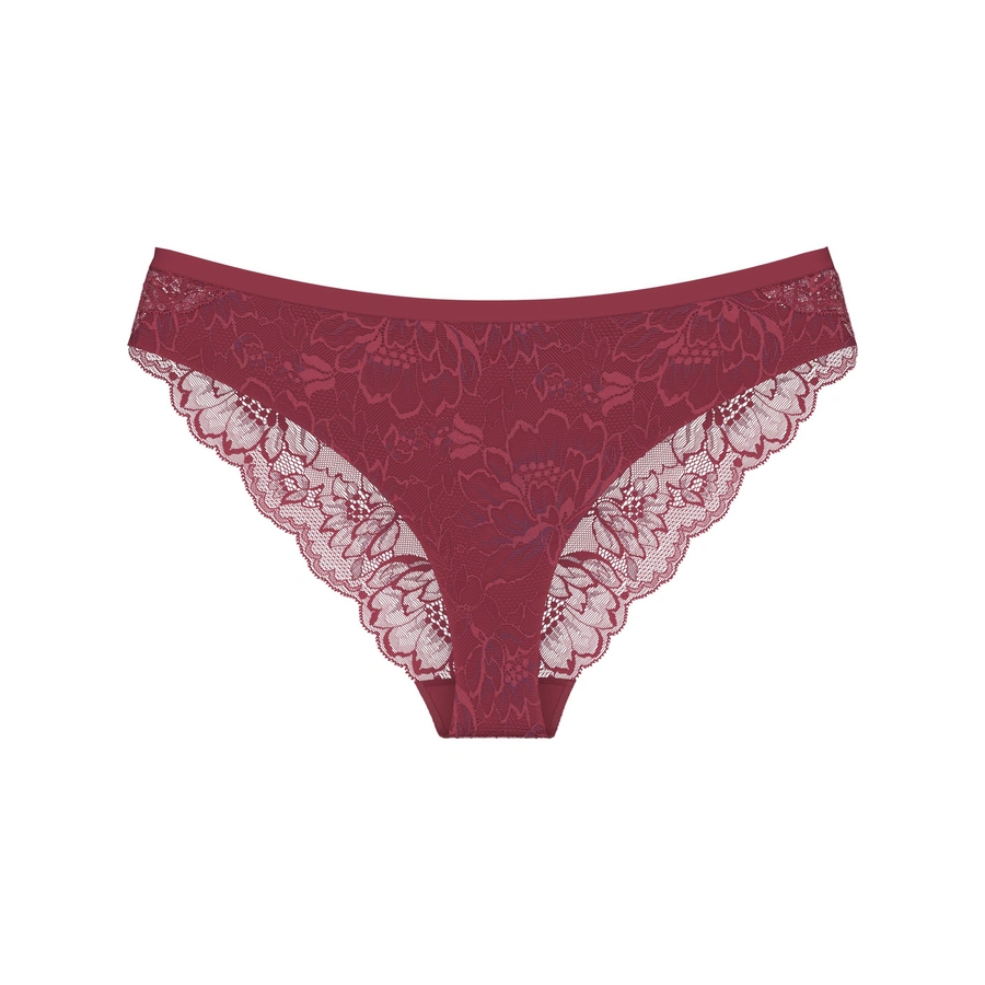 Amourette Charm, Rouge avec motifs, large