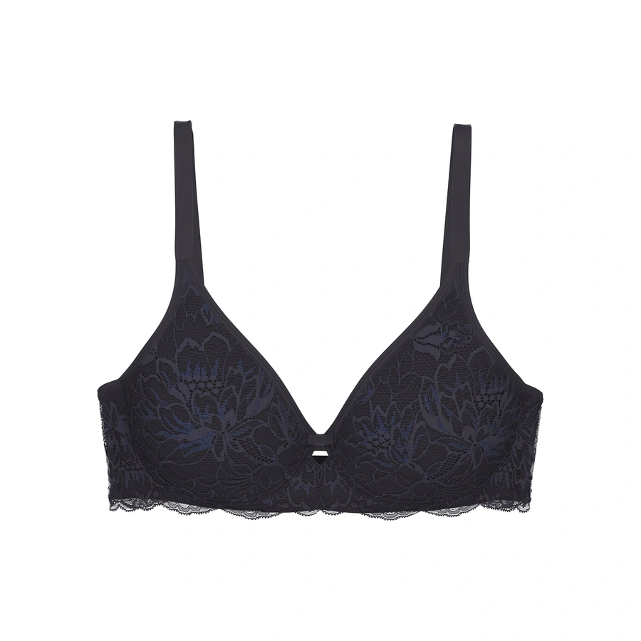 Amourette Charm, Blau gemustert, large