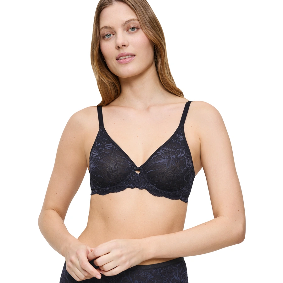 Amourette Charm, Blau gemustert, large