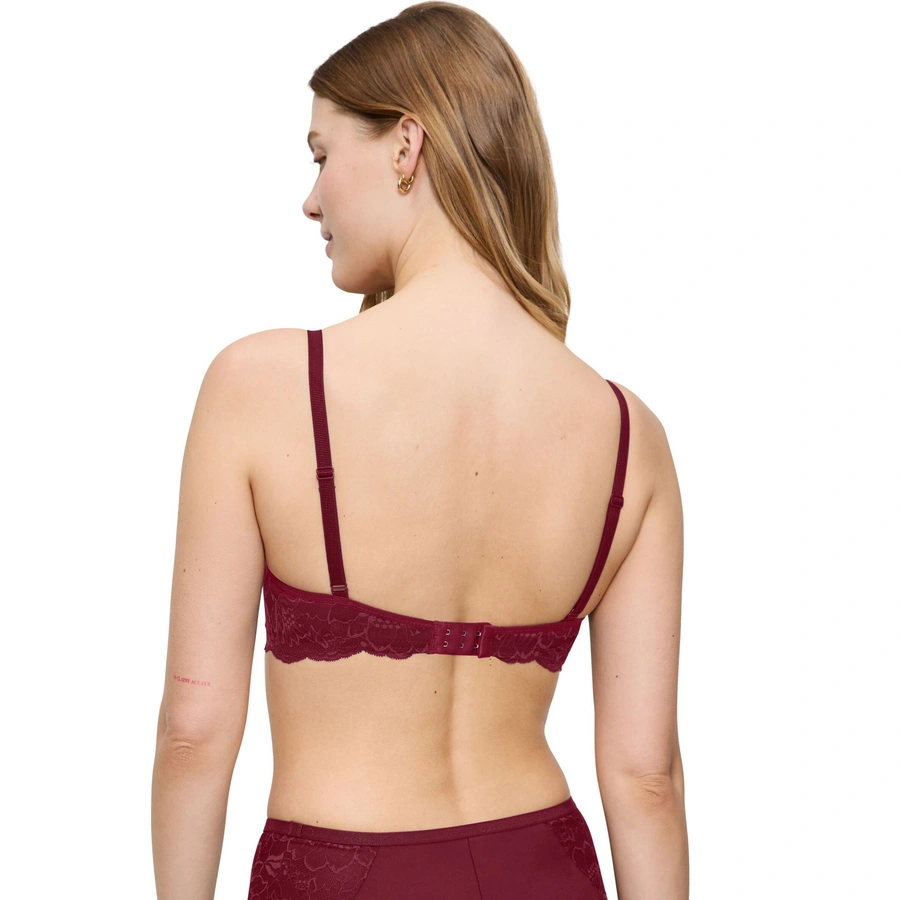 Amourette Charm, Rouge avec motifs, large