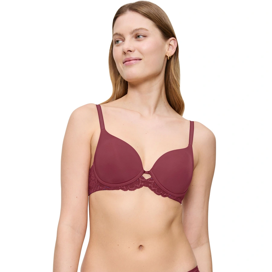 Amourette Charm, Rouge avec motifs, large